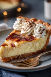 christmas eve cinnamon vanilla creamy custard pie 2025 09 28 093803