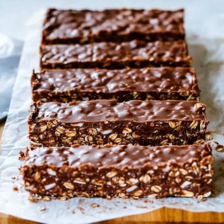 Irresistibly Easy Chocolate Coconut Oat Bars - No Bake Delight 37 Chocolate Coconut Oat Bars - easy, healthy NO BAKE recipe!