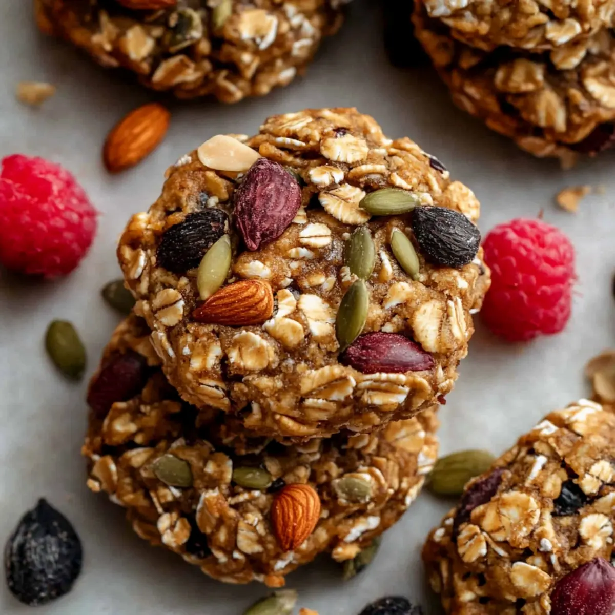 Nutty Delight: Easy Healthy Nut & Seed Energy Cookies Super Food 1
