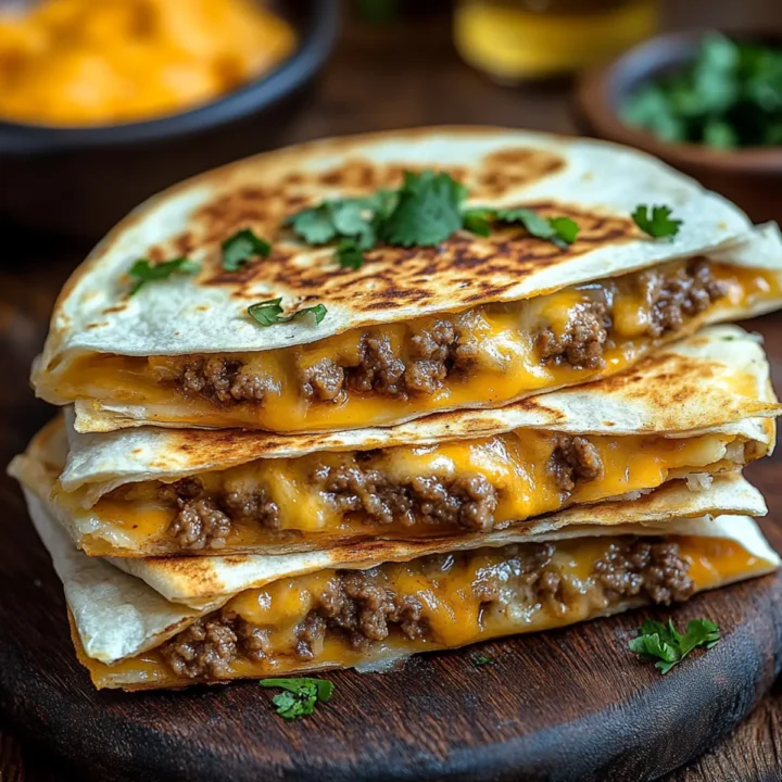 Smashburger Quesadillas - Mini kitchen magic