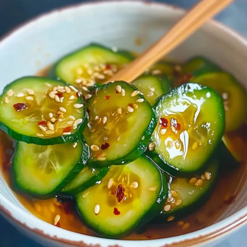 Easy Asian Cucumber Salad
