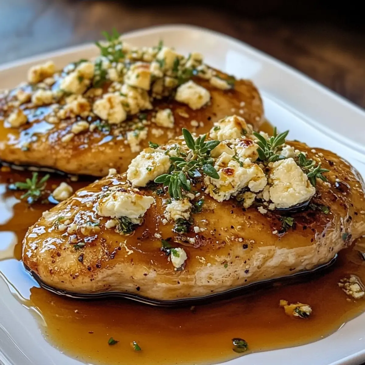 Sweet and Spicy Hot Honey Infused Feta Chicken Delight 2