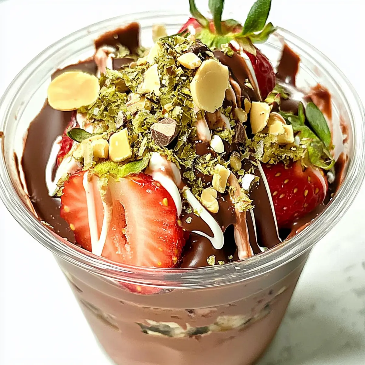 Indulge at Home: How to Make the Viral Dubai Chocolate Strawberry Cup 1