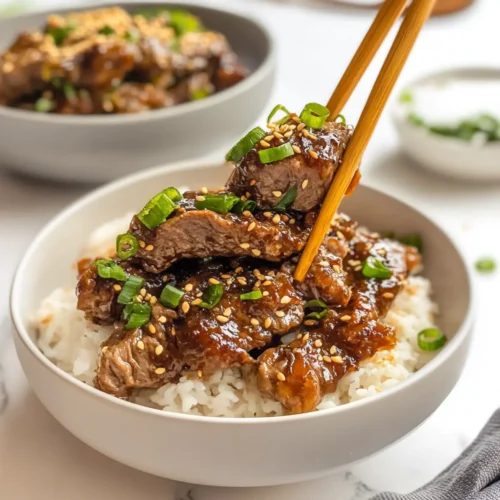 20 minute Enoki Beef Rolls