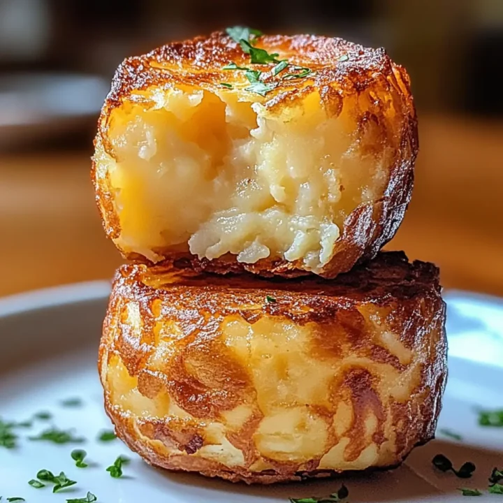 Mashed Potato Cheese Puffs: Crispy Mashed Potato Cheese Bites - So Addictive!