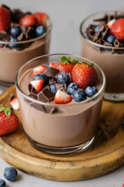 High Protein Chocolate Pudding