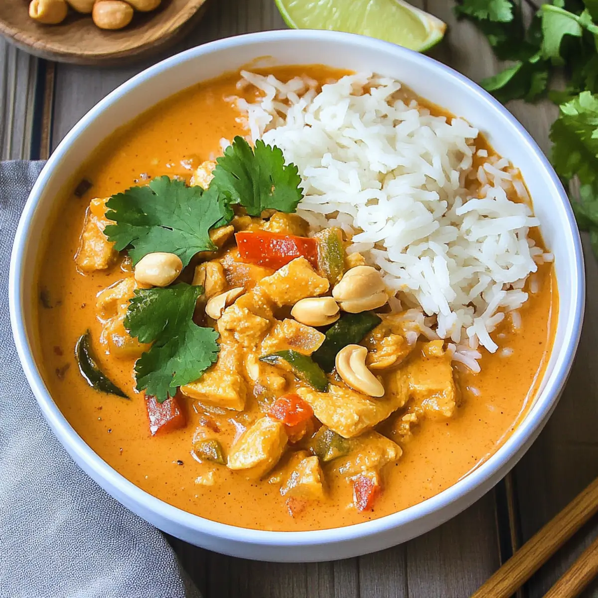 Thai Peanut Curry Recipe