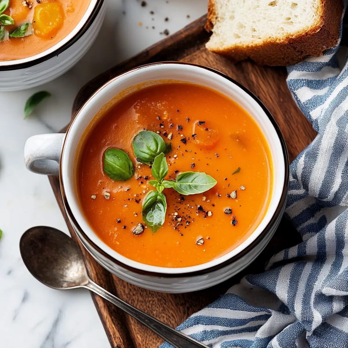Cozy Up with Middle-of-Winter Tomato Soup That’s Easy and Creamy 4 Middle-of-Winter Tomato Soup (with Canned Tomatoes)