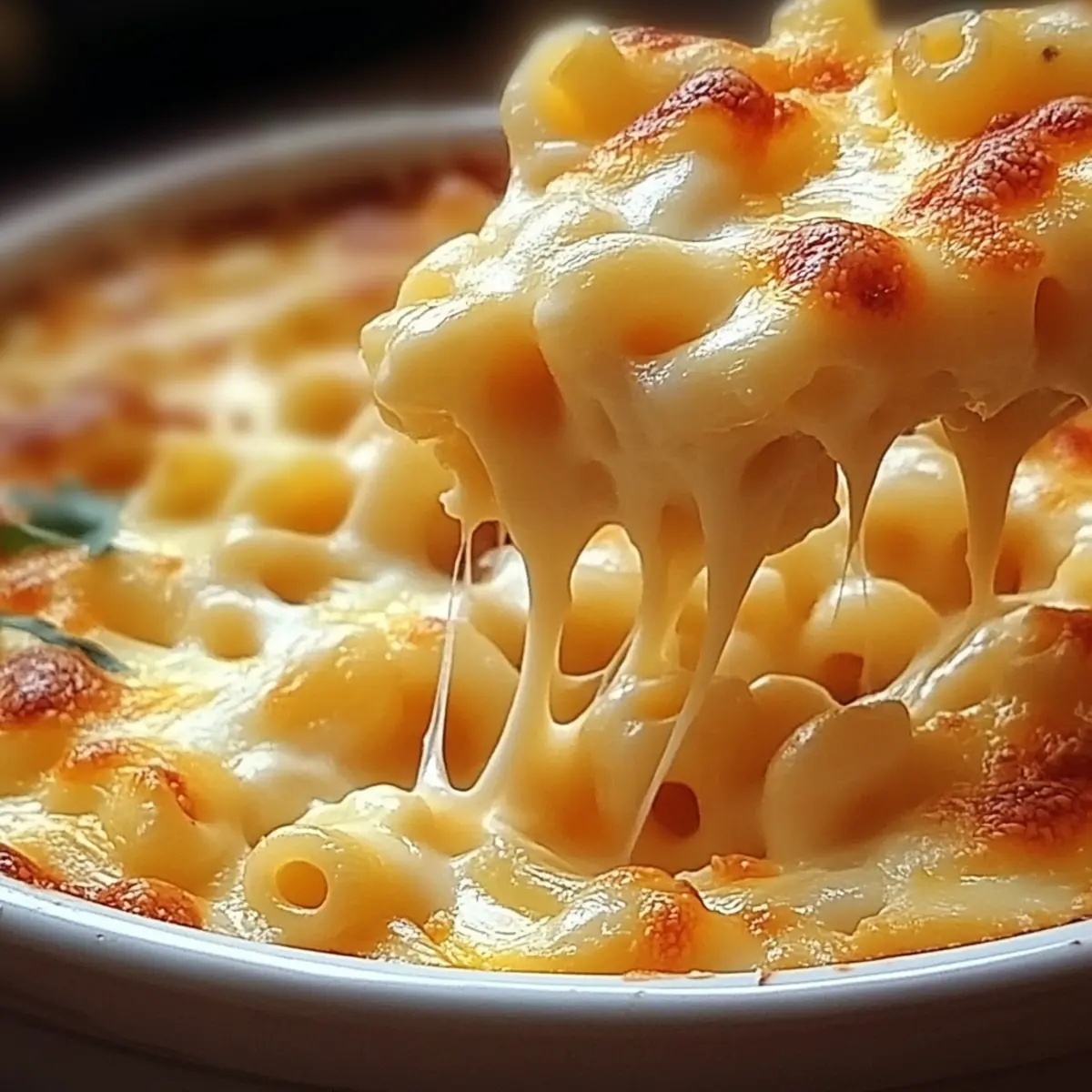 Indulgent Gourmet Baked Mac and Cheese with a Crunch Delight 3