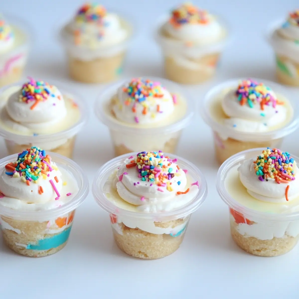 Irresistible No Bake Birthday Cake Dessert Cups for Celebration 24
